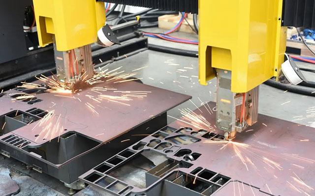 南宫28双头龙门激光切割机