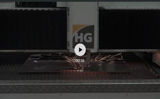 南宫28高功率8025/6025/6020宽幅激光切割机，高速加工零件精度仍然稳固可靠