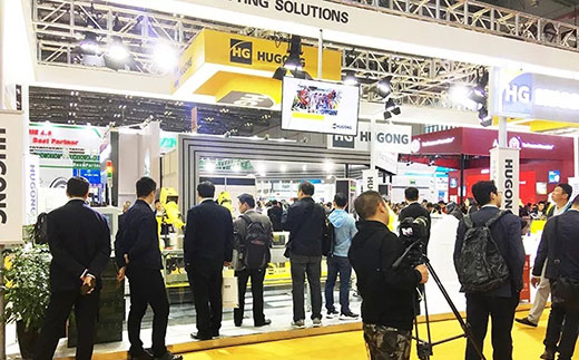 上海东方传媒第一财经拍摄南宫28意大利CEA展位