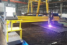 南宫28细腻等离子切割装备工程案例图