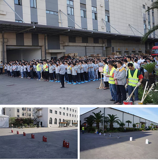 上Ｄ瞎28乐成举行2019年上半年消防演习